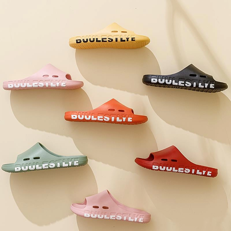 Тапочки для ванной из резины EVA Тапочки с принтом логотипа Обувь