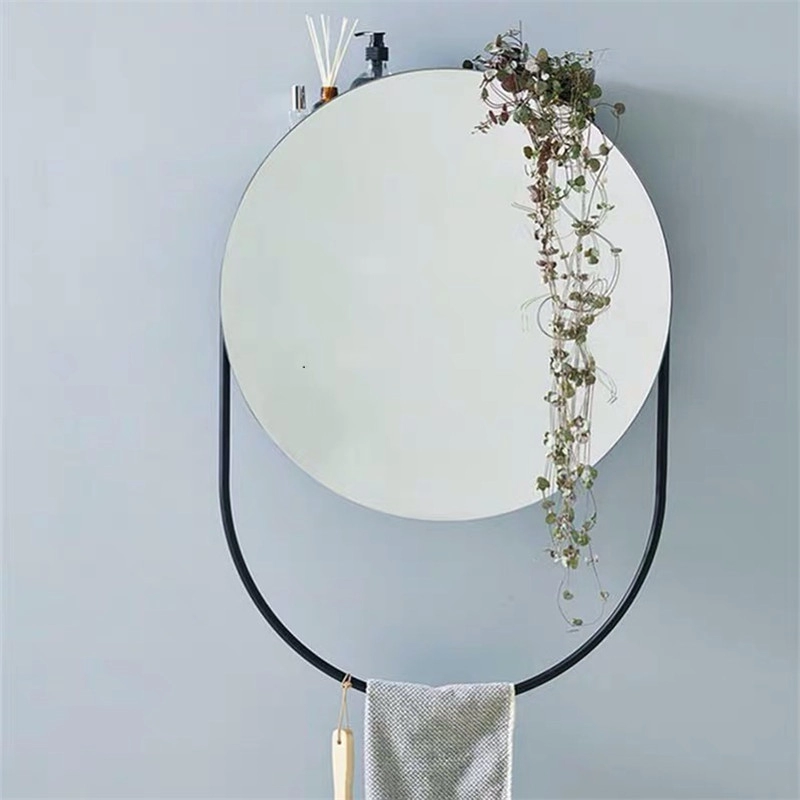 Новое фантазийное дизайнерское настенное металлическое декоративное зеркало