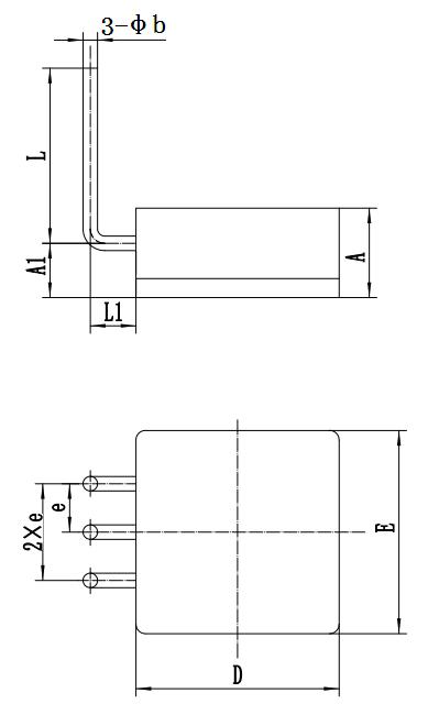 U Package outline drawing