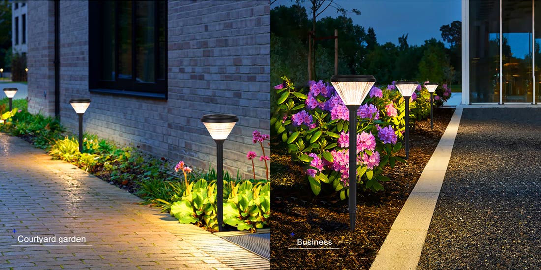 Waterproof outdoor garden solar light