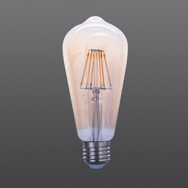 Светодиодные лампы накаливания ST64 Янтарный 4W 6W 8W