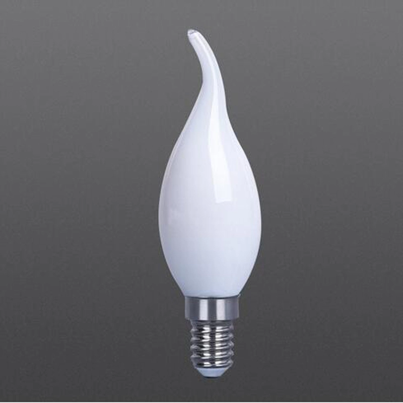 Прозрачные/белые/матовые светодиодные лампы накаливания C35T белого цвета