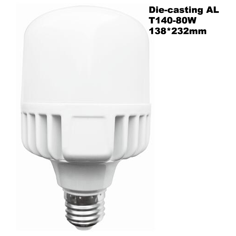 LED T bulb 80W