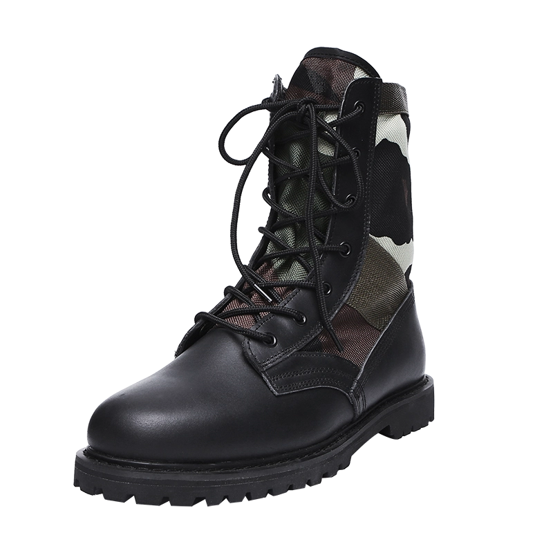 Камуфляжные черные армейские ботинки для джунглей