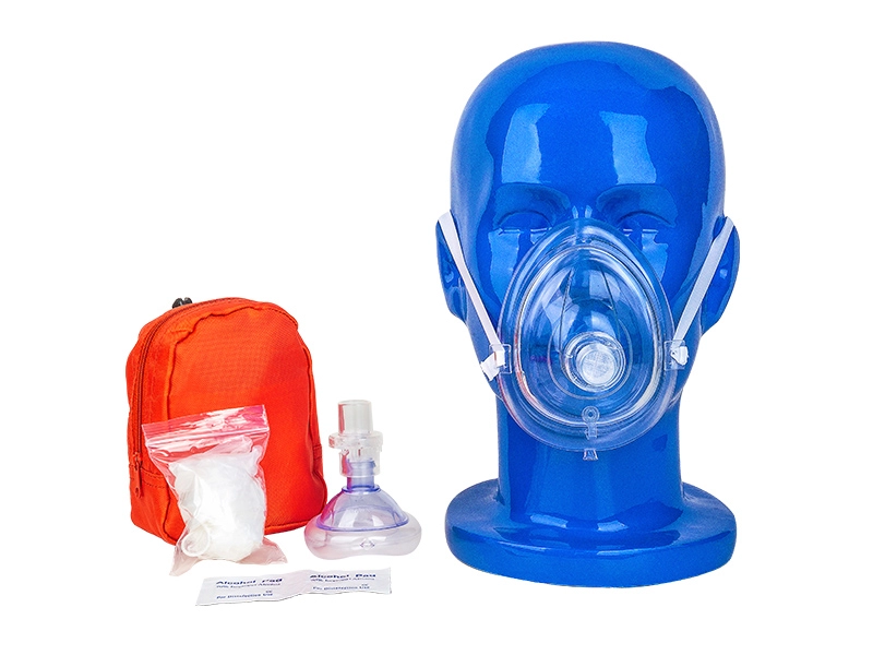 Нейлоновый комбинированный комплект спасательной маски для СЛР