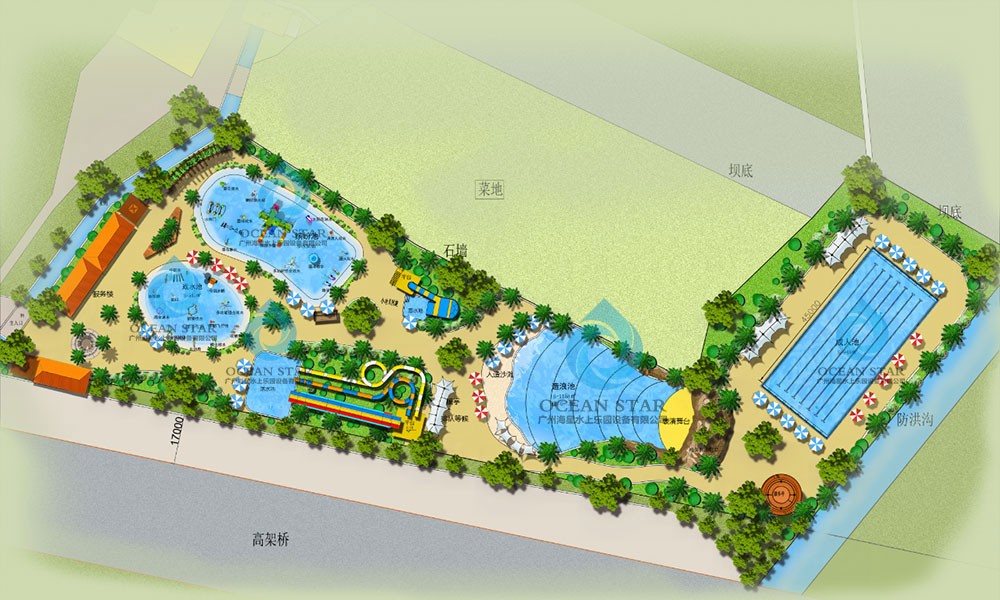 Программа проектирования открытого аквапарка