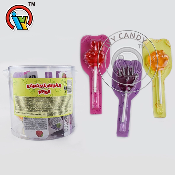 Вечеринка Смешные Камень-ножницы-бумага Lollipop Hard Candy