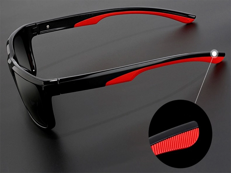 Поляризованные солнцезащитные очки с поликарбонатной оправой и защитой от ультрафиолетового излучения