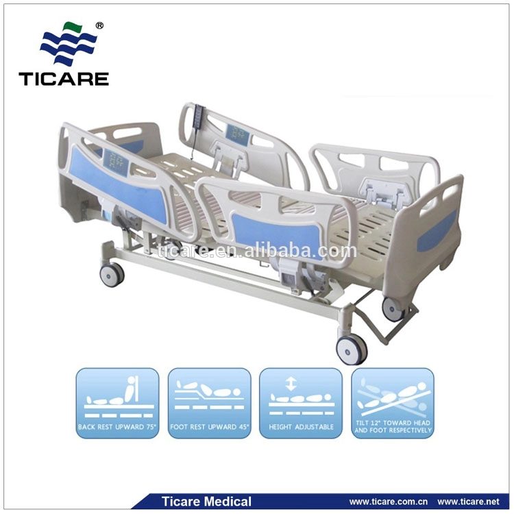 Электрическая кровать для медсестер отделения интенсивной терапии с пятью функциями из нержавеющей стали