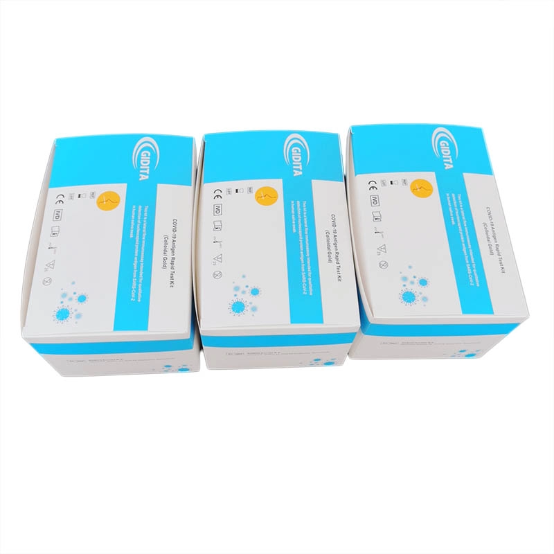 Домашний набор для тестирования на антиген COVID-19, 25 комплектов/коробка, оптовая продажа