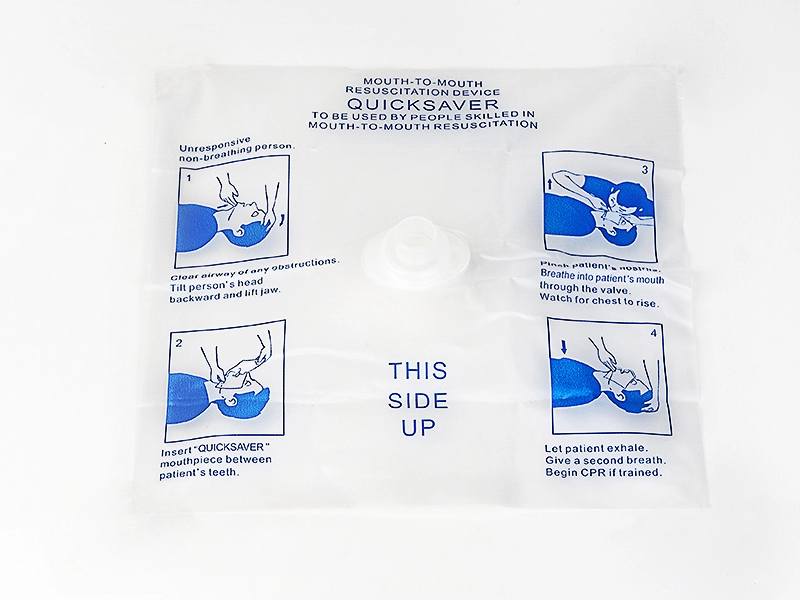 Одноразовая защитная маска для лица CPR изо рта в рот