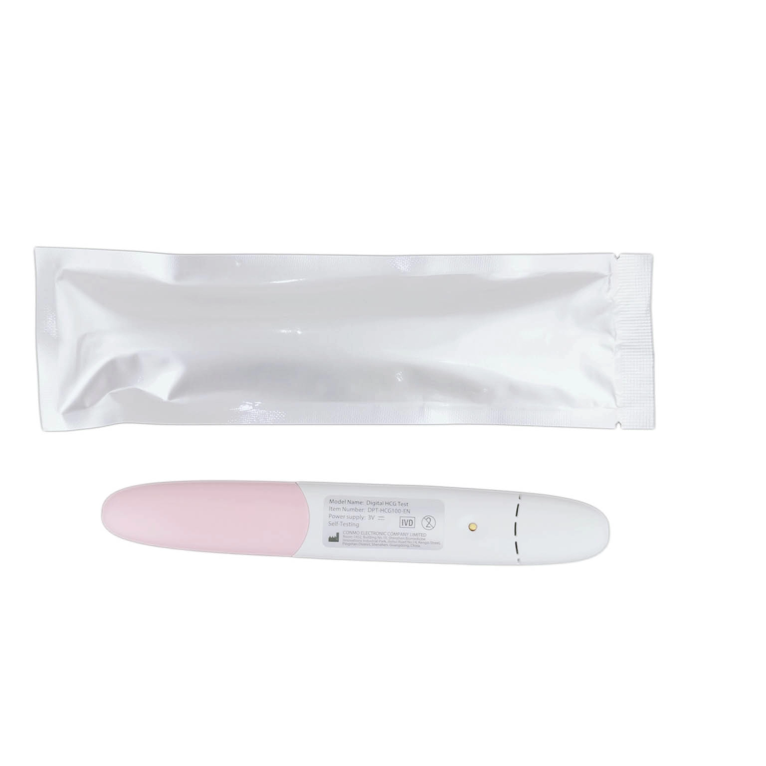 Ручка теста на беременность изготовленного на заказ логотипа электронная и тест на беременность мочи дома