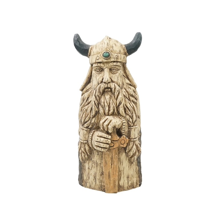 Смола Driftwood Finish Design Viking Pirate with Sword Statue для декора