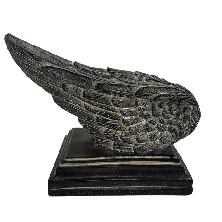 Украшение из смолы крылья скульптура винный шкаф