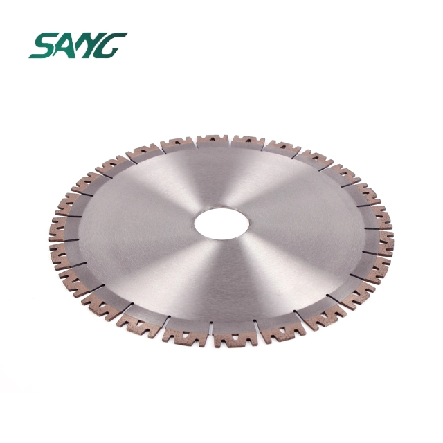 Гранитный алмазный диск для дисковой пилы W-образный сегментный отрезной диск для гранита