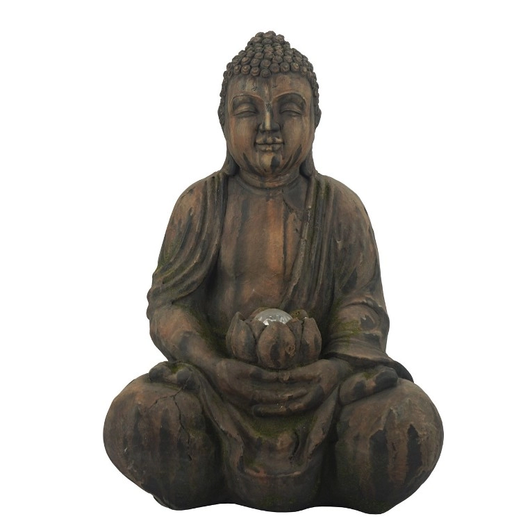 Украшение сада MGO Медитирующая статуя Будды