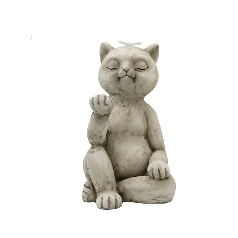статуя кошки для йоги