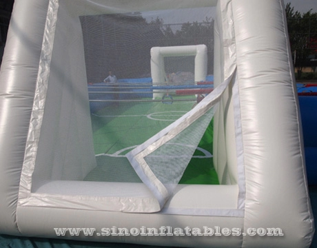 Большое надувное футбольное поле для детей и взрослых размером 40 x 25 футов для интерактивного футбола в помещении или на открытом воздухе