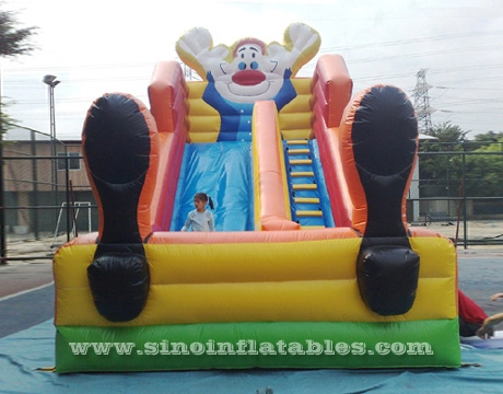 Детская надувная горка-клоун высотой 6 метров, соответствующая стандарту EN14960, от Sino Inflatables