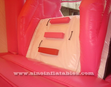 Надувной домик принцессы для детской вечеринки с горкой из сертифицированного материала N нити от завода Sino Inflatables