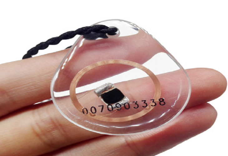 RFID прозрачный брелок
