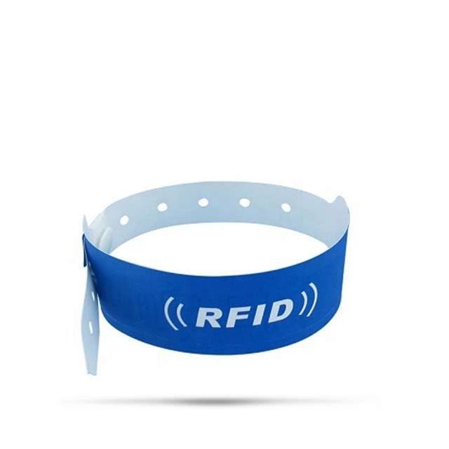 Одноразовый браслет uhf H3 nfc PP с бумажной тканью и RFID-принтером для медицинской идентификации