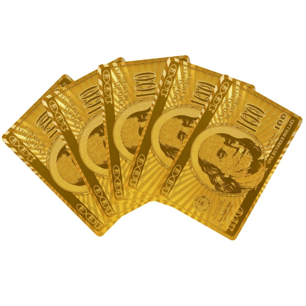 Визитные карточки высокого класса с золотой фольгой