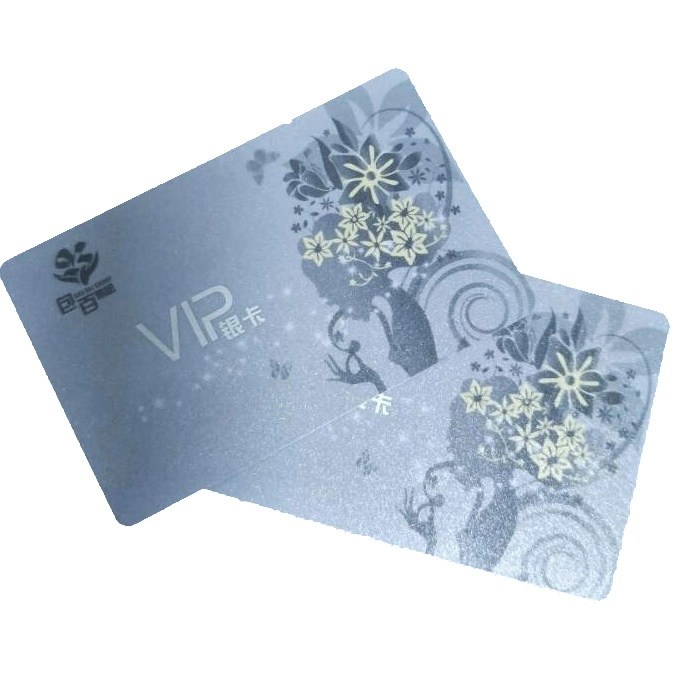 Роскошная VIP-карта из ПВХ с бриллиантами