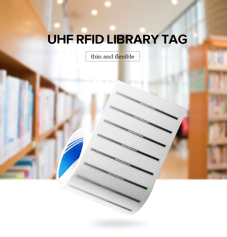 Управление книгами 860-960 МГц противоугонная этикетка RFID-наклейка Rfid-тег для библиотеки