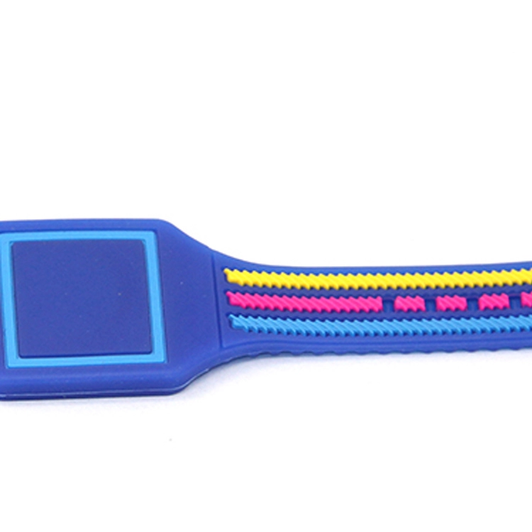 Смарт-браслет с тиснением RFID, красочный силиконовый браслет