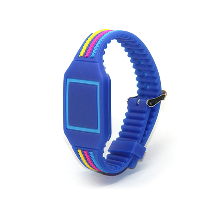 Смарт-браслет с тиснением RFID, красочный силиконовый браслет