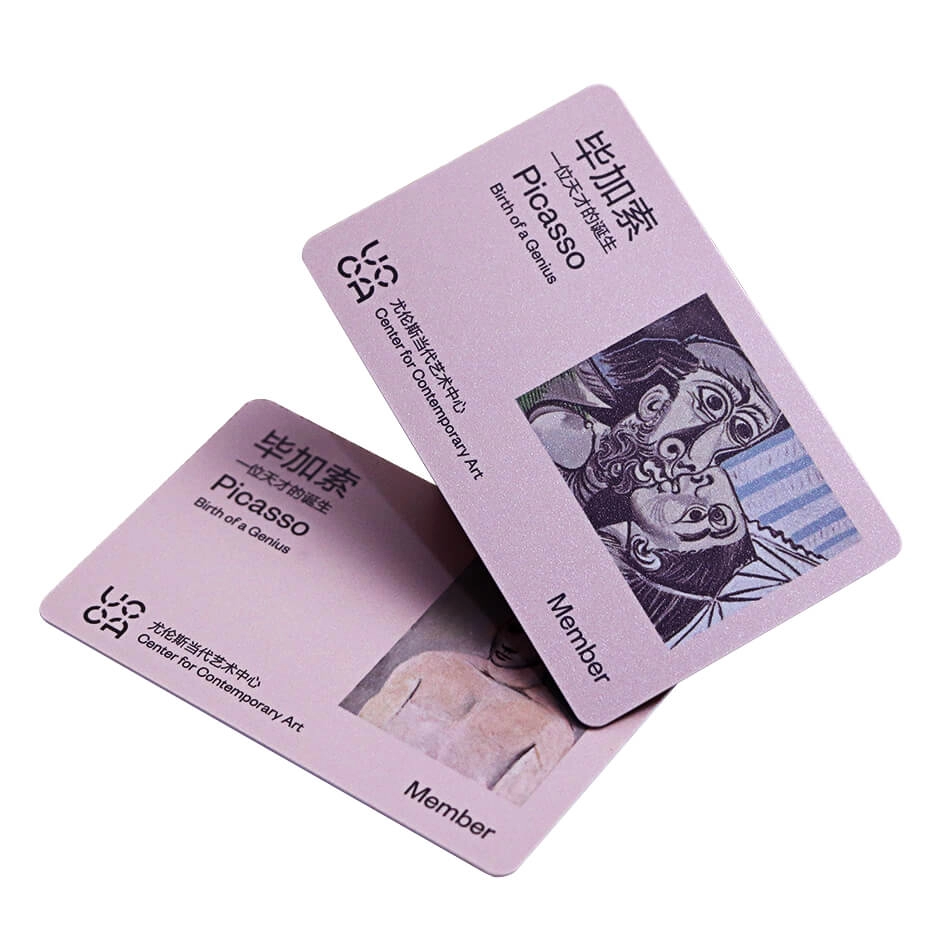 Пластиковые билетные карточки членства RFID для музея