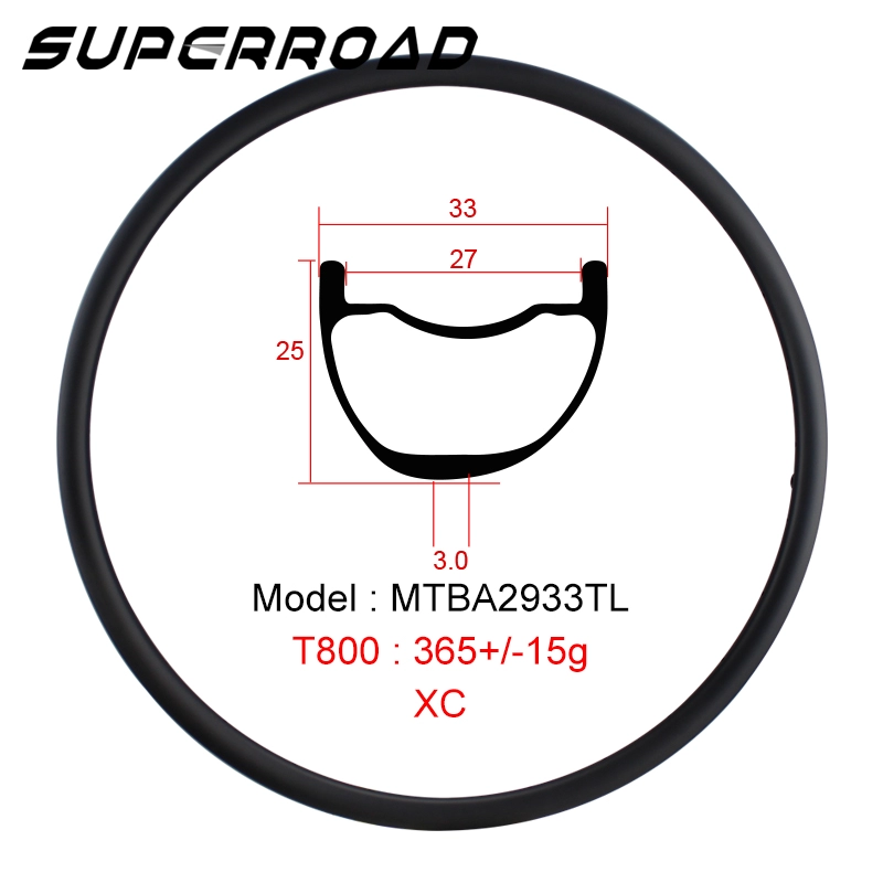 Лучшие асимметричные диски MTB 29er 33 мм для горного велосипеда