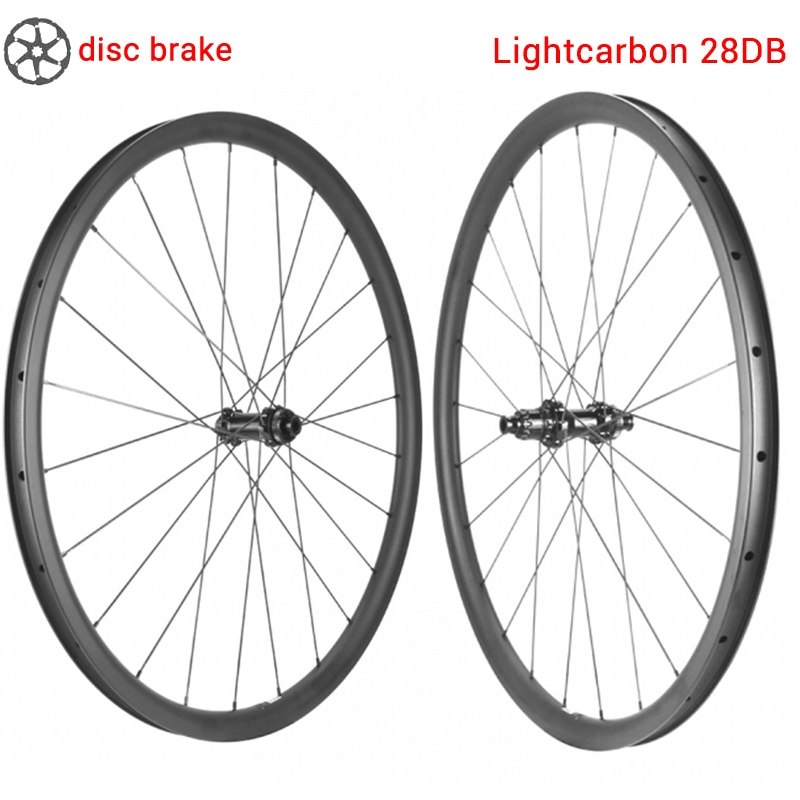 LightCarbon 28DB экономичный дисковый тормоз из углерода трубчатое колесо дешевой цене