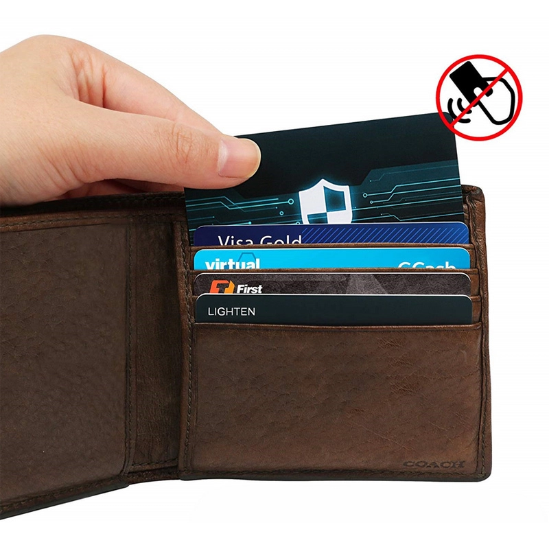 Защитные карты для бесконтактных безопасных кредитных карт с частотой 13,56 МГц