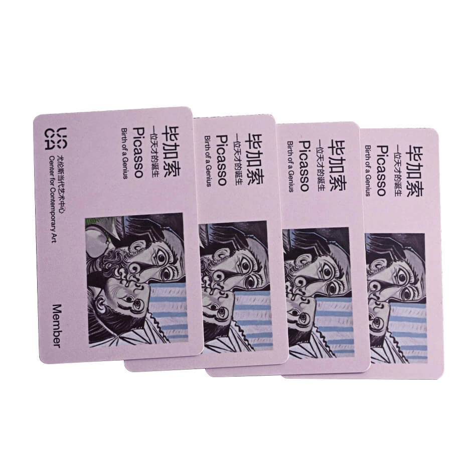 Пластиковые билетные карточки членства RFID для музея