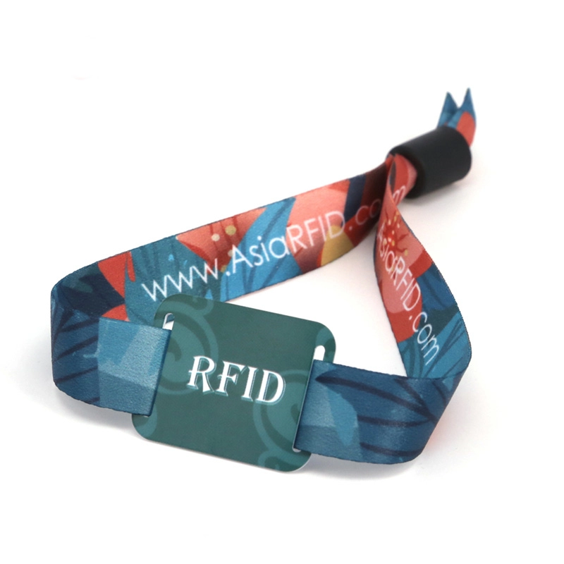 Идентификация браслета браслета Ntag213 RFID сплетенная для событий