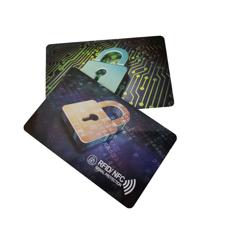 Блокирующие карты RFID с высокой безопасностью для защиты вашего кошелька