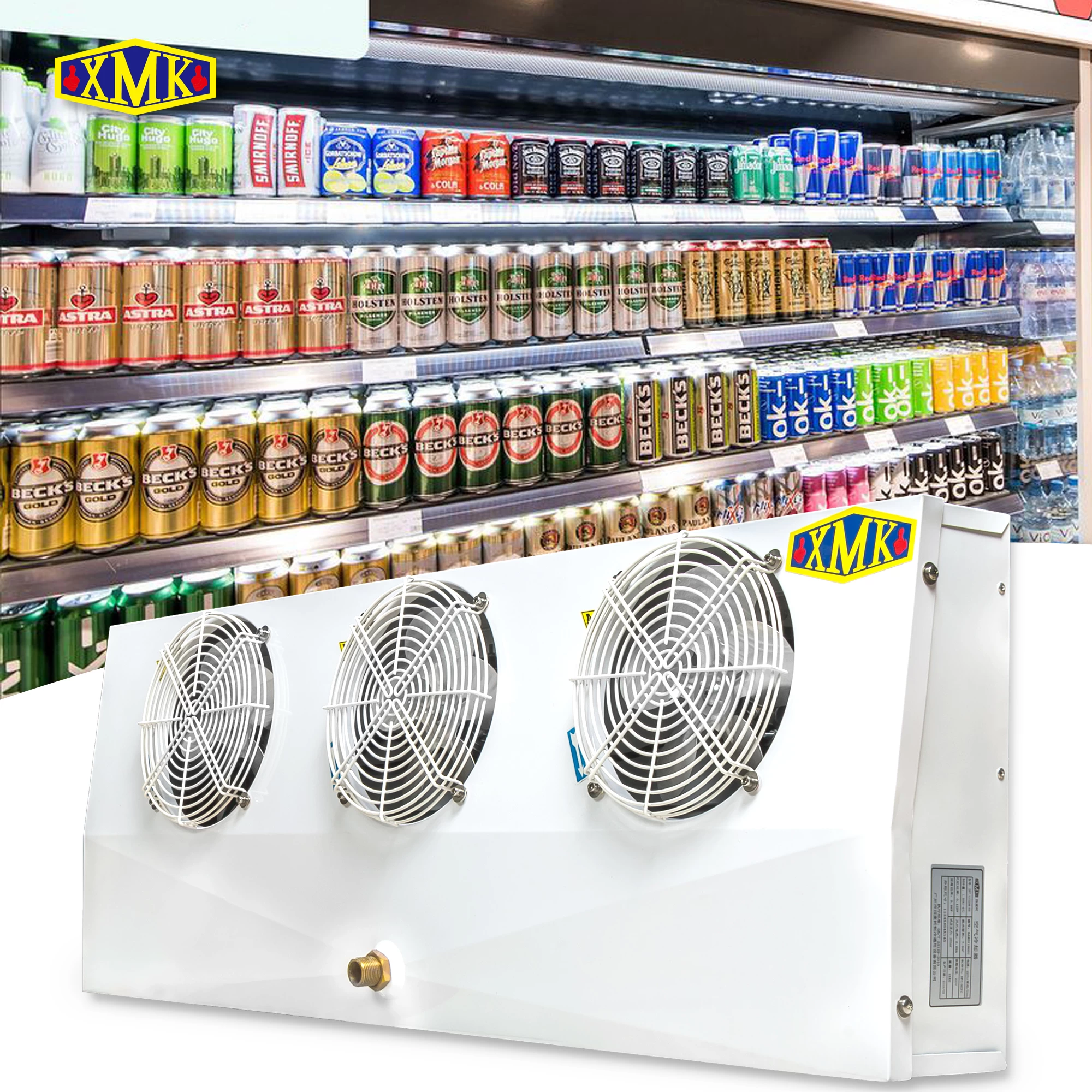 Воздухоохладитель DE для холодильной камеры с зеленым перцем