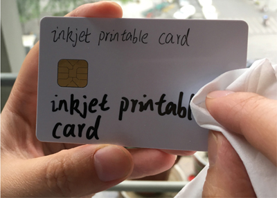 Перезаписываемая IC-карта размера кредитной карты CR80 для струйной печати