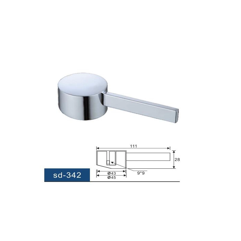 Универсальный сменный смеситель для ванной комнаты или кухни с одной рычажной ручкой для картриджа 35 мм