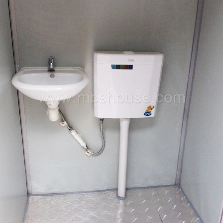 Высококачественный уличный мобильный портативный туалет из нержавеющей стали