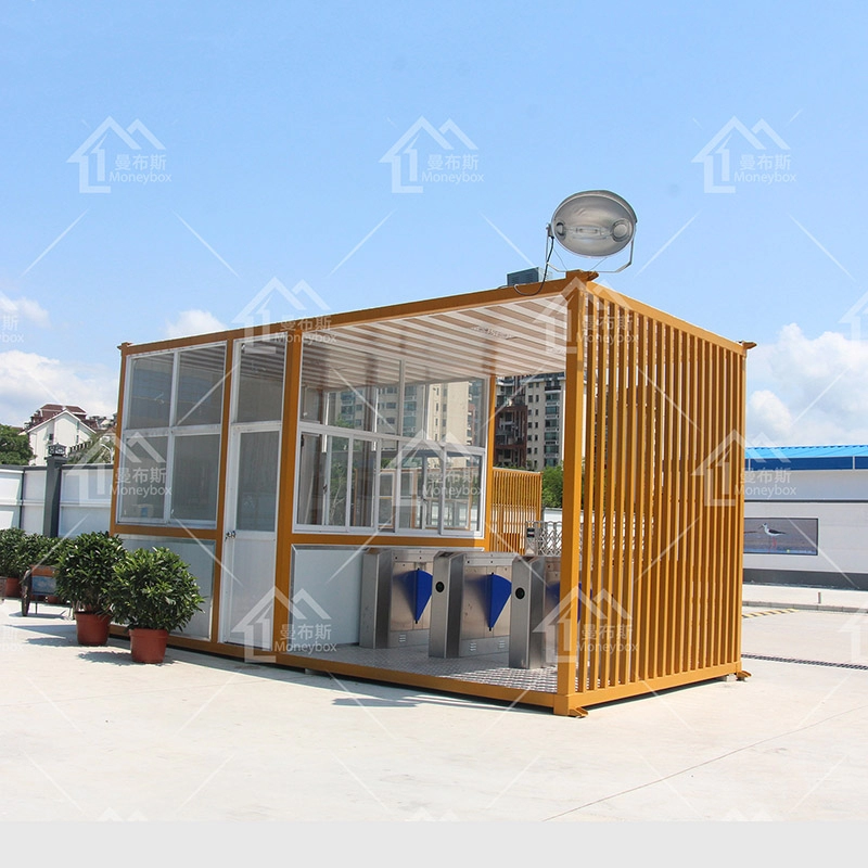 Сборная будка для охраны контейнера на открытом воздухе, мобильная дежурная комната