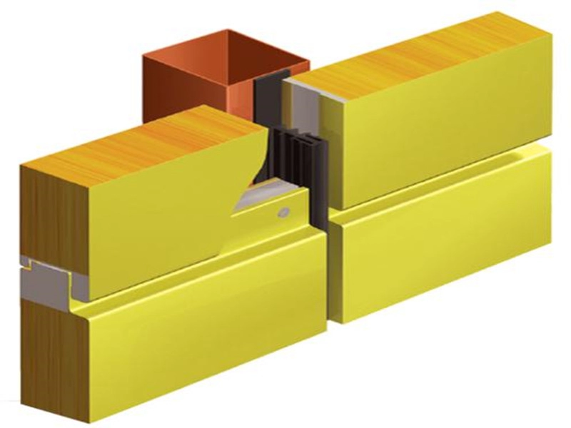Сэндвич-панель из минеральной ваты + ПУ с четырьмя шпунтами и пазами для системы металлической облицовки стен