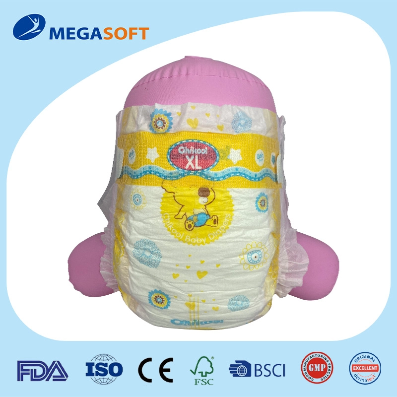 Одноразовый детский подгузник с волшебной лентой для новорожденных
