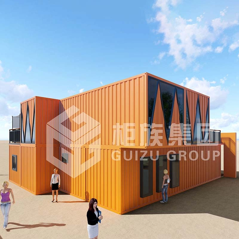 Китайская фабрика поставляет 40-футовый модульный сборный транспортный контейнер, развлекательное заведение