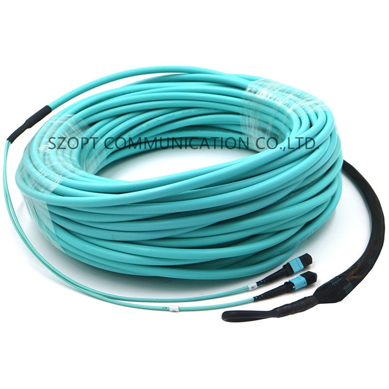 Магистральный кабель MPO MTP с проушиной SM MM OM3 OM4 OM5
