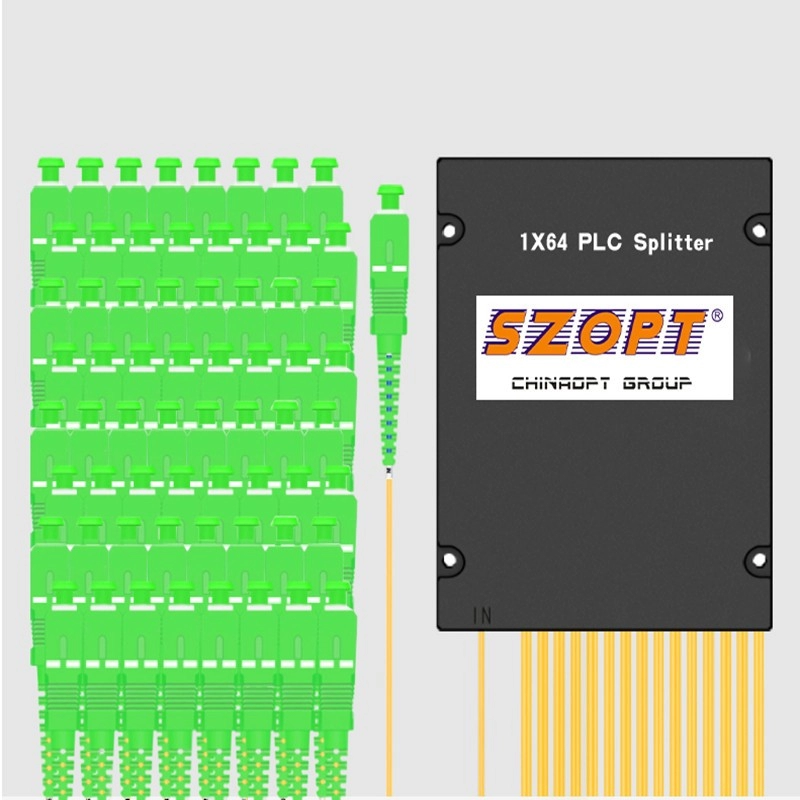Разветвитель ПЛК 1X64 ABS BOX SC/LC/FC/ST UPC APC