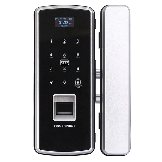 Система контроля доступа к двери с паролем и отпечатком пальца