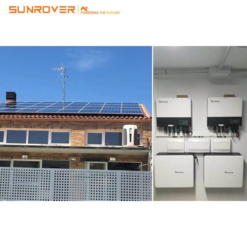 Sunrover Growatt SPF3500ES SPF5000ES 24В 48В автономный солнечный инвертор с параллельной функцией